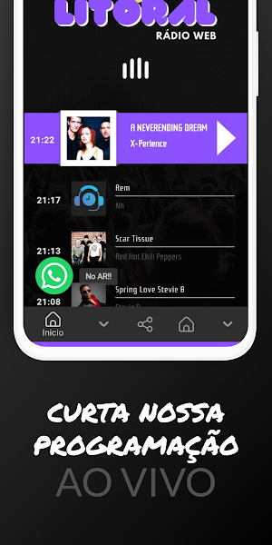 Litoral Rádio Web Screenshot 3