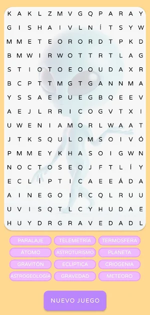 Word Search: Astronomy Screenshot 0