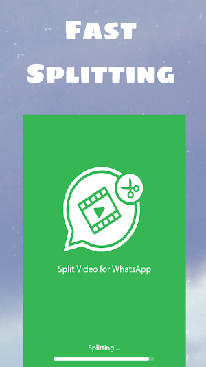 30 sec auto Split Video - For Whatsapp Status Screenshot 0