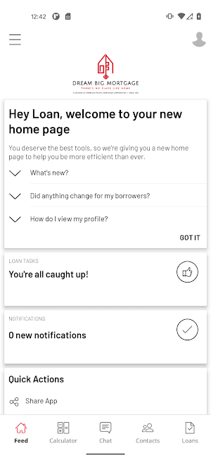 Dream Big Mortgage Screenshot 0