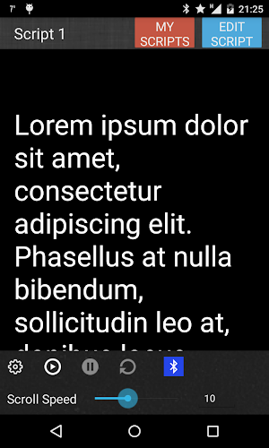 Teleprompter Pro Screenshot 0