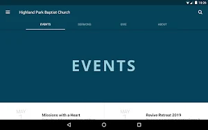 Highland Park Baptist Church Screenshot 3