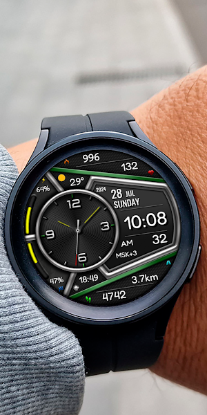Hybrid MONUMA Watch face Screenshot 3