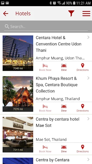 Centara Privilege Club Screenshot 3