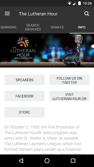 The Lutheran Hour® Screenshot 2