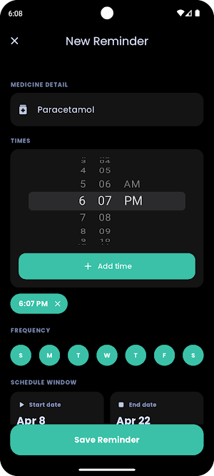 RINGO : The Pill Reminder Screenshot 1