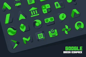 Atom Green IconPack Screenshot 1
