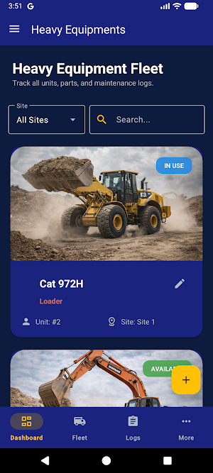 Heavy Equipment Pulse Screenshot 0