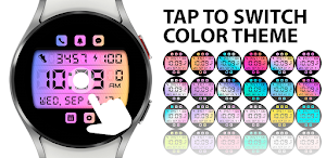 AZ194 Digital Rose Watch Colle Screenshot 0