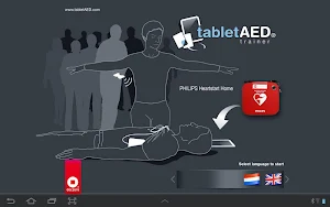 TabletAED Philips HS Home Screenshot 1