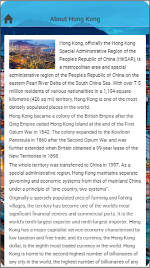 Hong Kong Hotel Booking Screenshot 1
