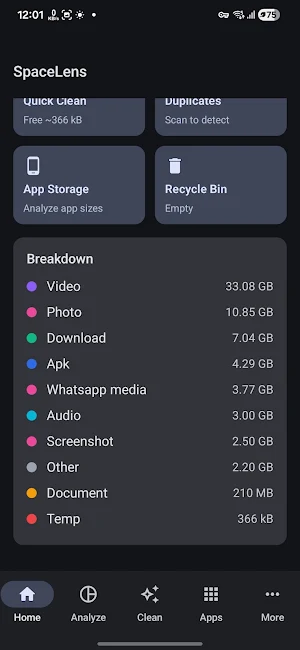 SpaceLens Screenshot 0