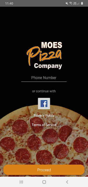 Moes Pizza Company Screenshot 1
