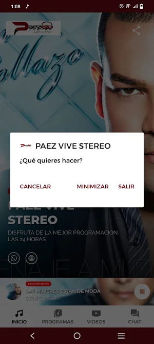 Paez Vive Stereo Screenshot 1