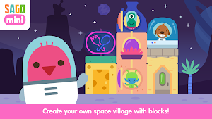 Sago Mini Space Blocks Builder Screenshot 1