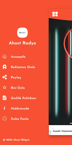 Ahost Bilişim Radyo Screenshot 2