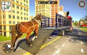 Wild Animal Transporter Truck Simulator Games 2020 Screenshot 0