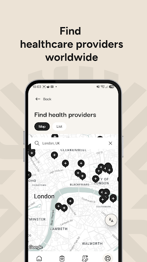 myGlobalHealth Screenshot 1
