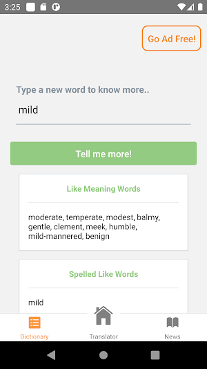 Kinyarwanda English Translator Screenshot 2