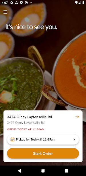 Nirvana Indian Cuisine Screenshot 1