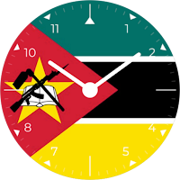 Mozambique Analog Watch Face