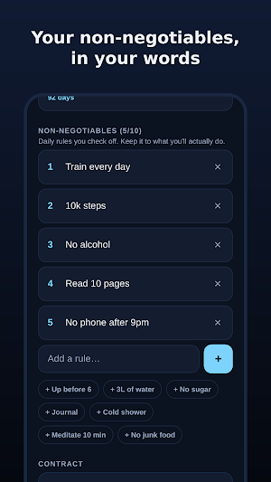 Winter Arc Tracker: Winterlock Screenshot 3