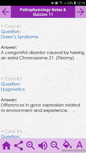 Pathophysiology Exam Prep: study notes and quizzes Screenshot 2