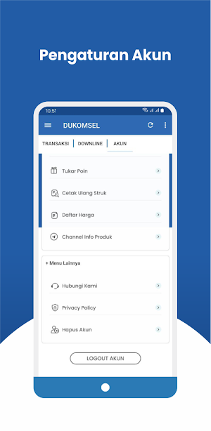 Dukomsel - Agen Pulsa PPOB Screenshot 3