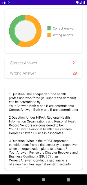 HCISPP Practice Questions Screenshot 2
