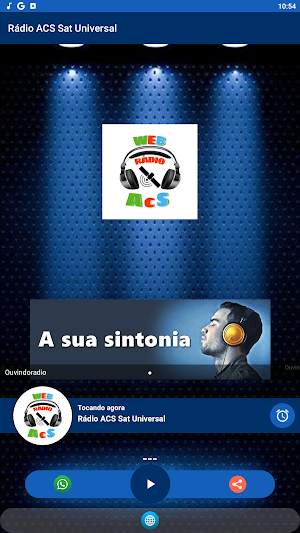Rádio ACS Sat Web Screenshot 3
