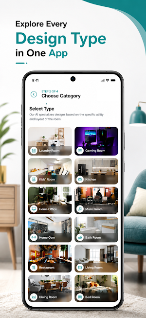 HomeVelza: AI Interior Design Screenshot 1