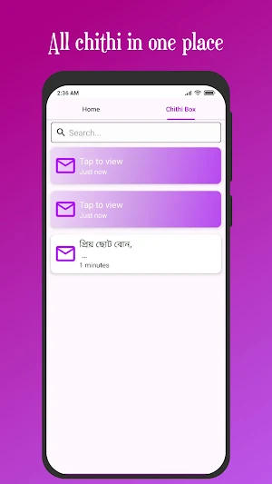 Chithi App: digital letters Screenshot 3