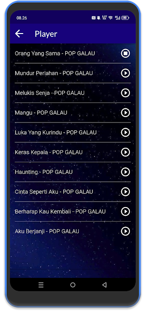 Kumpulan Lagu Galau Viral 2026 Screenshot 3