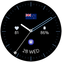 Minimal Soccer watch face