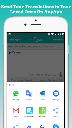Spanish English Translator Screenshot 3