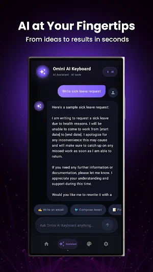 Omni Ai Keyboard: Ai bot Screenshot 2