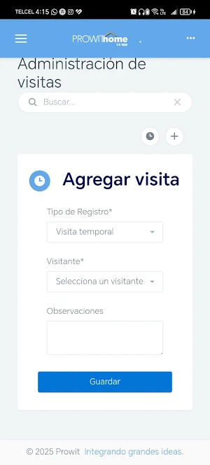 Prowit home Screenshot 3