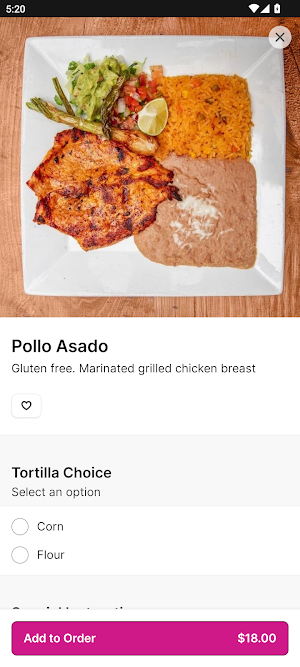 Frida's Mexican Restaurant Screenshot 3