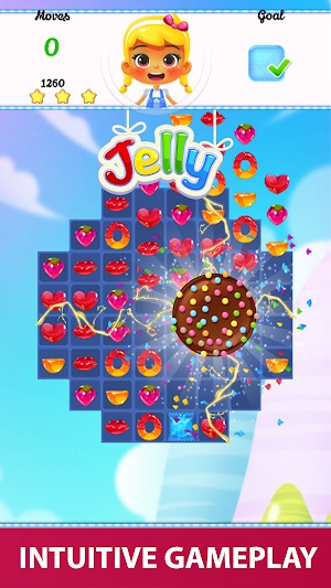 Sweet Candy: Match 3 Game Screenshot 1