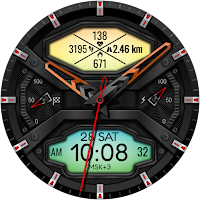 Hybrid XETRAIL WS53 Watch face