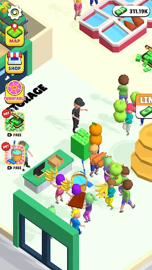 Supermarket Tycoon：Shopping Screenshot 0