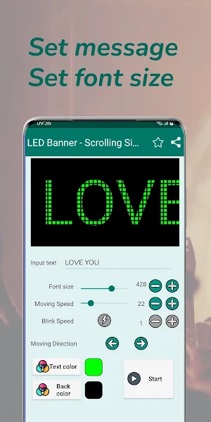 LED Banner-Scrolling Signboard Screenshot 0