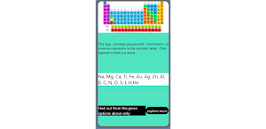 Periodic Table Screenshot 2