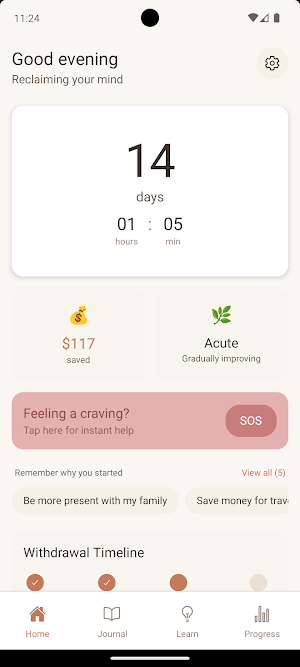 Quit Weed Tracker - Unfogged Screenshot 0
