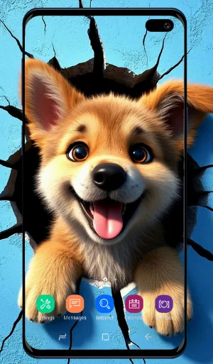 Puppy Wallpaper Screenshot 2