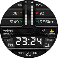 Digital Skrut Watch face