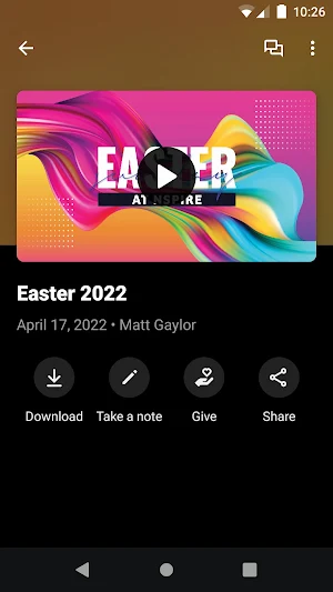 NSPIRE Church Screenshot 2