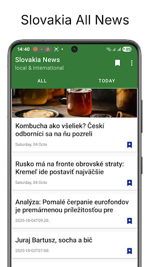 Slovakia News Screenshot 0