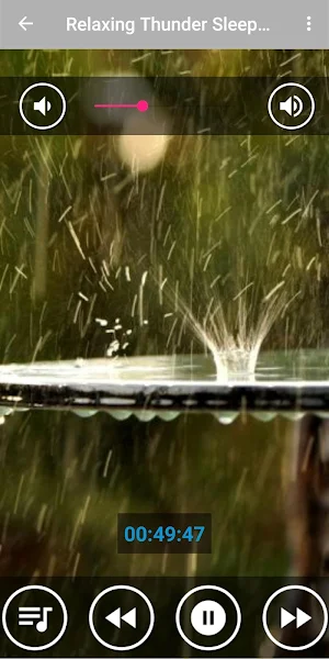 Mountain Rain & Thunderstorm Sleep Sounds Screenshot 3