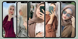 خلفيات بنات محجبات كيوت 2024 Screenshot 3